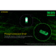 Nitecore TIKI GITD 300 Lumen Rechargeable Keychain Flashlight, Green, 6952506406258