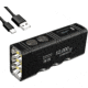 Nitecore TM12K Rechargeable Tactical LED Flashlight, 12,000 Lumens, USB-C, Black, FL-NITE-TM12K
