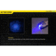 Nitecore TUBE 1 x Built0In Li-ion Battery Pack 500mW Blue LED USB-Rechargeable Tactical Keylight, 4 Lumens, Black, TUBE-BL