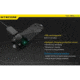 Nitecore TUBE 1 x Built0In Li-ion Battery Pack 500mW Red LED USB-Rechargeable Tactical Keylight, 25 Lumens, Black, TUBE-GL