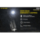Nitecore VCL10 QuickCharge 3.0 USB Car Charger with White &amp; Red Flashlight, Black, 6952506404735