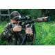 NOCPIX 4x 50mm ACE H50R Rangefinding Thermal Weapon Sight w/Ocular Zoom, 640x512 Sensor, Black, ACE-H50R