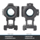 Northtac Ronin P12 1x20mm Red Dot Sight, Matte, Black, P12C