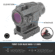 Northtac Ronin P12 1x20mm Red Dot Sight, Matte, Black, P12C