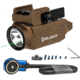 Olight Baldr S Rail Mounted Light 800 Lumens Desert Tan w/ Green Laser, FL-OL-BALDRS-TN