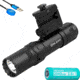 Olight Odin GL Mini Rechargeable Rail Mount Green Beam Combo LED Flashlight, Natural White, 1000 Lumens, Black, FL-OL-ODINGLMINI-BK