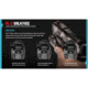 Olight PL-2 Valkyrie Rail Mounted LED Pistol Light, Picatinny and Glock Rails, CREE XHP35 HI CW LED, 1200 Lumens, Includes 2 x CR123As, Black, PL-2-VALKYRIE