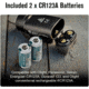 Olight PL-3S Valkyrie, 200/450/1,000 Lumens LED, Weapon Light, Black Anodized, PL3SBK