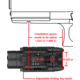 Olight PL-3S Valkyrie, 200/450/1,000 Lumens LED, Weapon Light, Black Anodized, PL3SBK