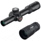 OP Exclusive - Athlon Optics 1-6x24 Rifle Scope, Direct Dial, Side Focus, 24mm, ATSR2 SFP IR MOA Reticle, Black, 210200 w/ Trybe Optics Enhancer - Magnification Doubler