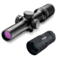 OP Exclusive - Burris 1X-4X-24mm illum Rifle Scope, Blk Out, 200457 w/ Trybe Optics Enhancer - Magnification Doubler