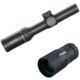 Hawke Sport Optics XB30 Vari-Speed SR IR 1-5x24 Scope, Black 12230 w/ TRYBE Optics Enhancer - Magnification Doubler