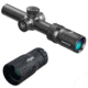 Swampfox Tomahawk LVPO Rifle Scope, 1-4x24mm, 30mm, SFP, Illuminated Guerrilla Dot BDC Reticle, Black, ATK14241-B w/ TRYBE Optics Enhancer - Magnification Double