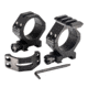 USED OpticsPlanet 34mm Medium Ring Set, 1.06in/27mm w/Top Pic Rail, Black, 34mm, SO-MRS-34-01, EDEMO1