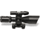 Osprey Global Standard 2.5-10x40mm LPVO 1in Tube Rifle Scope, Second Focal Plane, MilDot Reticle, Black, SD2.5-10x40MDG