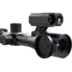 PARD Optics DS35 Day and Night Vision Rifle Scope, Laser Range Finder, 5.6x70mm, 940nm IR, 2560x1440 px, Multiple Reticles, Black, DS35-70RF-940
