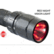 Pelican 2370 LED Flashlight, Red Night Vision 023700-0000-110