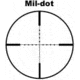 Mil-dot reticle