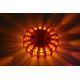 Powerflare Non-Rechargeable PF200 Safety Light w/ CR-123 Battery, Red/Amber LED, Orange Shell PF210-RA-O