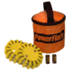 Powerflare PF-200 Softpack,  2 Safety Lights,Infrared LED,Orange Bag,2 Batteries, Yellow Shell SP2O-I-Y