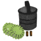 Powerflare PF-200 Softpack,  2 Safety Lights,Infrared LED,Black Bag,2 Batteries, Olive Drab Shell SP2BK-I-OD
