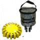 Powerflare PF-200 Softpack,  4 Safety Lights,Infrared LED,ACU Bag,4 Batteries, Yellow Shell SP4ACU-I-Y