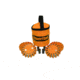 Powerflare PF-200 Softpack,  4 Safety Lights,Infrared LED,Orange Bag,4 Batteries, Orange Shell SP4O-I-O