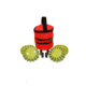 Powerflare PF-200 Softpack,  4 Safety Lights,Infrared LED,Red Bag,4 Batteries, Yellow Shell SP4R-I-Y