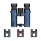 Praktica Pioneer 10x26 Binoculars, Blue, Green, Red, Umber