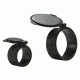 Quake Bushwhacker Optic Covers Matte Black Size 3 12832-8