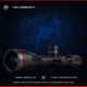 Red-Line Optics F4U Corsair II 5-30x56mm Rifle Scope, 34mm Tube, First Focal Plane, Zero Stop, Illuminated Tactical/Hunting Reticle, Black/Red, O2-Z846-JLNG