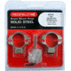 Redfield 1inch Rotary Dovetail Steel Rings, Top Access, High, Nickel 47214