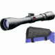 Redfield Revolution 3-9x50mm Matte 4-Plex Rifle Scope w/ BlackHawk Tactical Cheek Pad, Adjustable, HawkTex Material - Black 90CP01BK
