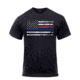 Rothco Thin Blue Line &amp; Thin Red Line T-shirt, Small, 61660-S