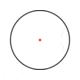 Rudolph Optics Patrol Optic 1x28.5mm Red Dot Sight, 3 MOA Dot Reticle, Black, RPO-0130