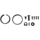 Sako Optilock Ring Mount Parts, Blued, S594T301