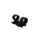 Samson DMR 35mm Scope Mount Rings w/20 MOA Bias, 0 inch Offset, Black, 03-00132-01
