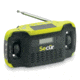 Secur Digital Solar AM/FM Radio/LED Flashlight,14 Lumens,Yellow/Green/Black SP-2000
