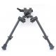 Sierra 7 S7 Bipod Rubber Feet, 9-12in, Black, 380-926