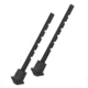 Sierra 7 Rubber Leg Set for S7 Bipod, 9-12in, Black, 380-755