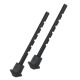 Sierra 7 Rubber Leg Set for S7 Bipod, 9-12in, Black, 380-755