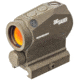 SIG SAUER ROMEO5X 1x20mm Red Dot Sight, 2 MOA Dot Reticle Reticle, 1 x AAA Battery, Matte, Flat Dark Earth, SOR52111-KIT2