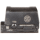 SIG SAUER ROMEO2 Reflex Red Dot Sight with Large Shroud, 1x30mm, 3 MOA Red Dot, Black, SOR21301