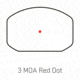 Sig Romeo 3XL 1x35mm Red Dot Sight, 3 MOA Dot Reticle, Aircraft Grade Aluminum, Black, SOR31004