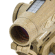 SIG SAUER Romeo4T Red Dot Sight, Ballistic Circle Dot, Solar, 0.5 MOA Adjustable, Side Battery, Hex Bolt Mount, Spacer, Flat Dark Earth, Medium, SOR43131