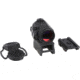 Sig Romeo 5 Red Dot Sight, 2 MOA Red Dot, M1913, Black, Juliet3 3x Magnifier, Black, Medium, SORJ53101
