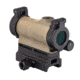 SIG SAUER OPMOD ROMEO7S Compact Red Dot Sight, 1x22mm, 2 MOA Red Dot, 0.5 MOA Adj, M1913, FDE, SOR75021