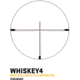 SIG SAUER WHISKEY4 6-24x50mm, 30mm Tube Rifle Scope, First Focal Plane, MOA Milling 2.0 Illuminated Reticle, Black, SOW46002