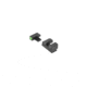 SIG SAUER X-Ray3 Pistol Sight Set, Number 8 Green Front, Number 8 Rear, square notch SOX10003