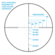 SightMark Core HX 3-9x40VHR Venison Hunter Rifle Scope, 450 Bushmaster Reticle, Black, SM13068VHR-450BM
